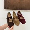 Flache Schuhe für Damen, modisch, lässig, modisch, bequem, Zapatillas De Mujer, Ballerina, weicher Mokassin, Mary Janes-Schuhe
