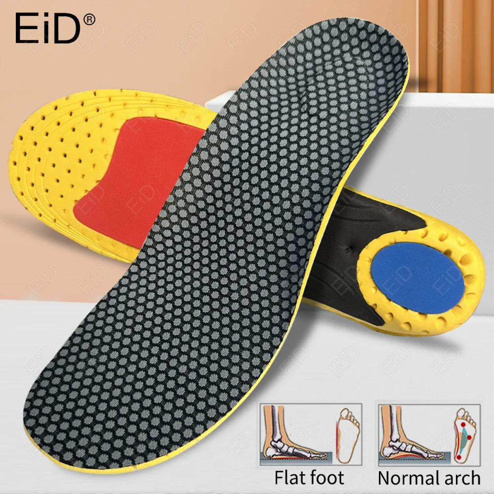 Sport Orthopädische Einlegesohlen für Schuhe Sohle Arch Support Einlegesohle Stoßdämpfung Deodorant Kissen Laufende Einlegesohle für Füße Mann Frauen Image