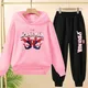 Nuovo pullover con cappuccio con stampa Spider-Man per bambiniTop 3-12 anni Cappotto Felpa + Pantaloni 2P Ragazzi Ragazze Abbigliamento per bambini Set carino per il tempo libero