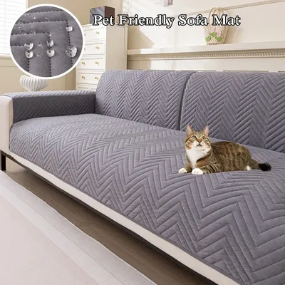 1PC Water Repellent Sofa Mat Anti-Scratch Pets Couch Cover Non-Slip Sofas Towel Dogs Pets Mattress Cushion for Living Room 쇼파 커버