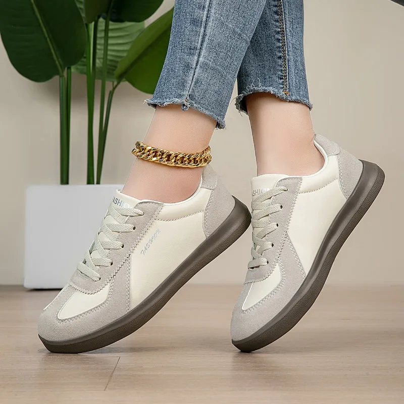 MAEDEF Frauen Deutsch Trainer Schuhe Casual Skateboard Schuhe Frau Vulkanisierte Schuhe Weibliche Turnschuhe Frau Zu Fuß Sport Schuhe