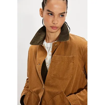 L. L.Bean Lightweight Field Jacket at Free People in Saddle, Size: Small