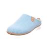 Hausschuh ROHDE "Rohde Hausschuhe Filz", Damen, Gr. 36, blau (türkis), Filz, casual, Schuhe