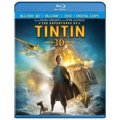 The Adventures of Tintin (Includes Digital Copy; UltraViolet; 3D) Blu-ray/DVD