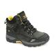 WATERPROOF LEATHER STEEL TOE SAFETY WORK BOOTS Black (UK 10)