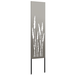 vidaXL Garten dekoratives Panel Sonstiges Rostig 32 x 140 cm Image
