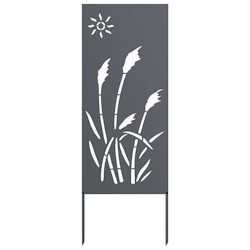 vidaXL Garten dekoratives Panel Sonstiges Anthrazit 50 x 140 cm Image