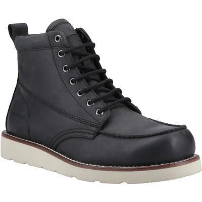 Jack & Jones Toronto Leather Herren schwarze Stiefeletten Image