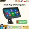 Podofo Europe voiture GPS Navigation 7 pouces écran tactile GPS navigateur camion parasol Sat Nav 256M + 8G carte GPS navigateurs