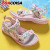 Kinder Sandalen Schuhe Jungen Outdoor Open-Toe Sportschuhe Sommer Sport Wandern Strand Sandalen für Kinder Casual Mädchen Größe 25-38