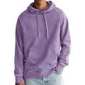 Per uomo Felpa con cappuccio Nero Verde chiaro Borgogna Blu marino Verde scuro Con Cappuccio Semplice Tasca Sport Outdoor Casuale Quotidiano Streetwear Cool Abbigliamento Sportivo Primavera