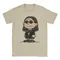 Men T-Shirt Ozzy Osbourne and Charlie Brown Inspired Novelty Cotton Tee Shirt Short Sleeve T Shirts Round Neck Tops Gift Idea