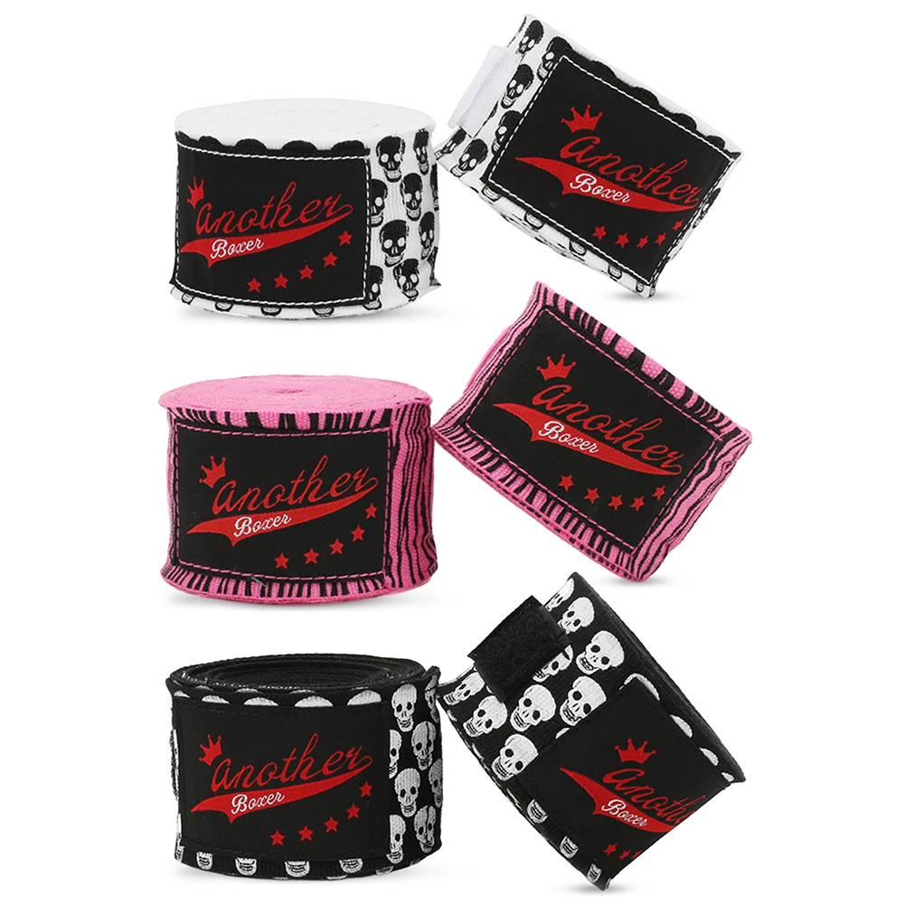 3/5M Boxhandschuhe Elastische Boxhandbandagen Atmungsaktive Muay Thai Handbandage Druck für Kickboxen Muay Thai & MMA Image