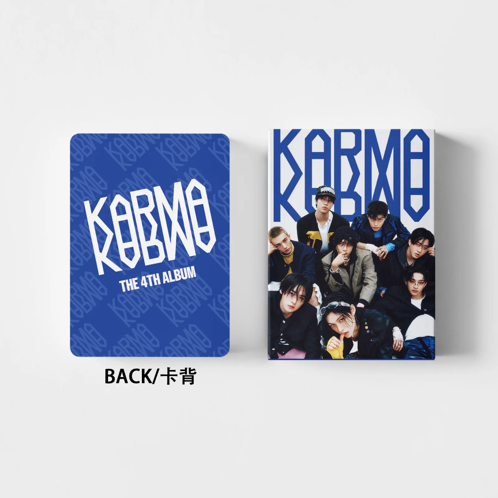 127pcs New Album KARMA HOP Photo Card Photocards Stickers Kpop Merch Lomo Cards Set Fans Collection Cards Gift S