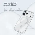 Per iPhone 17 Pro Max / 17 Air Nillkin Custodia magnetica TPU morbida ultra trasparente Custodia per telefono Magsafe Protezione della cover posteriore per iPhone 17