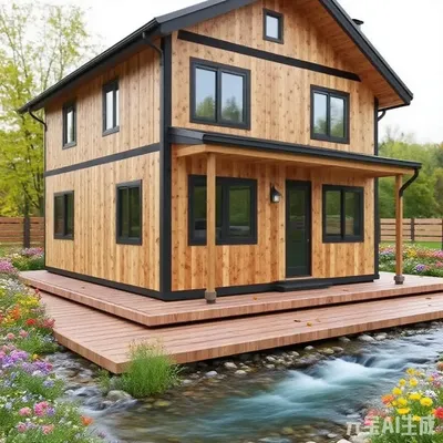 Prefabricated Container House Tiny Home 2 3 Bedrooms Steel Cabin Prefab House 20ft 40ft Portable Modular Mobile Garden Rooms
