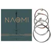 NAOMI 4 Stück/Set Upright Bass Strings Double Bass Strings 4/4 3/4 1/2 1/4 1/8 Größe G D A E Contrabass Strings