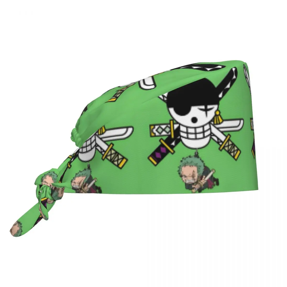 Personalizzato Zoro O-One P-Piece Anime Personale medico Scrubs Cappello Uomo Donna Per cappelli da chef Scrub Caps
