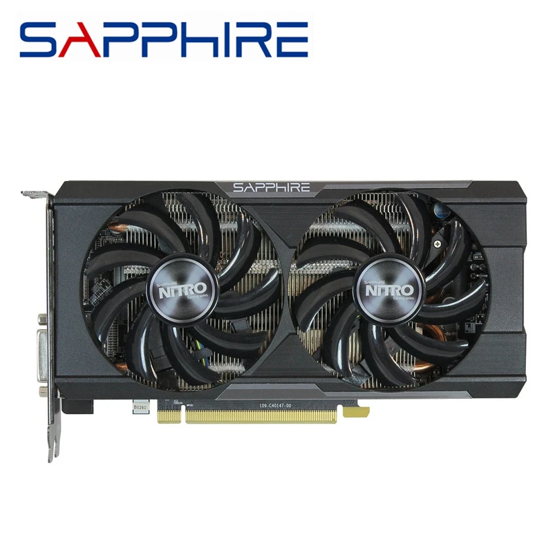 SAPPHIRE R9 370 4GB Video Cards GPU AMD Radeon R7 370X R9370 R7 370X Graphics Cards Screen Video Game Desktop PC Computer PCI-E
