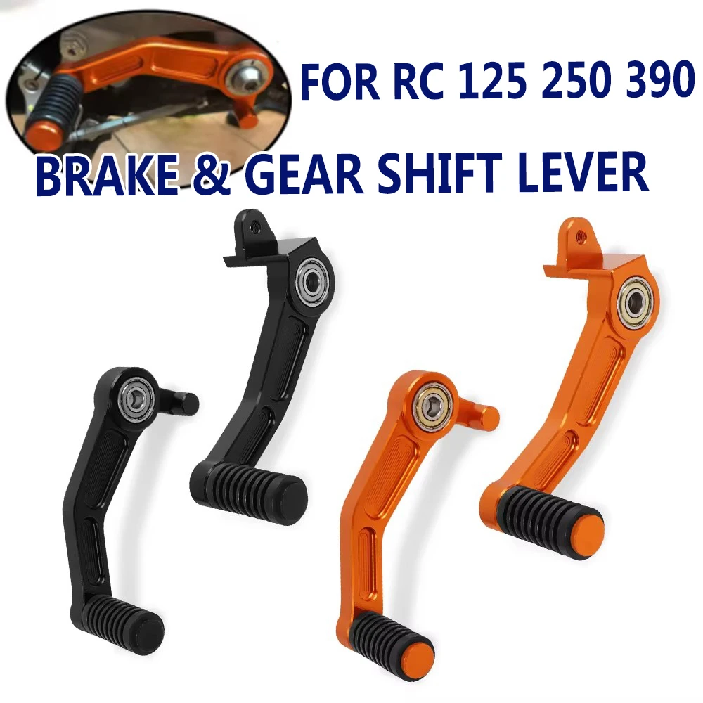 For DUKE 125 200 250 390 RC390 RC250 RC125 RC 200 2013-2016 Motorcycle Foot Brake Pedal Lever Gear Shifting Shift Handle Levers