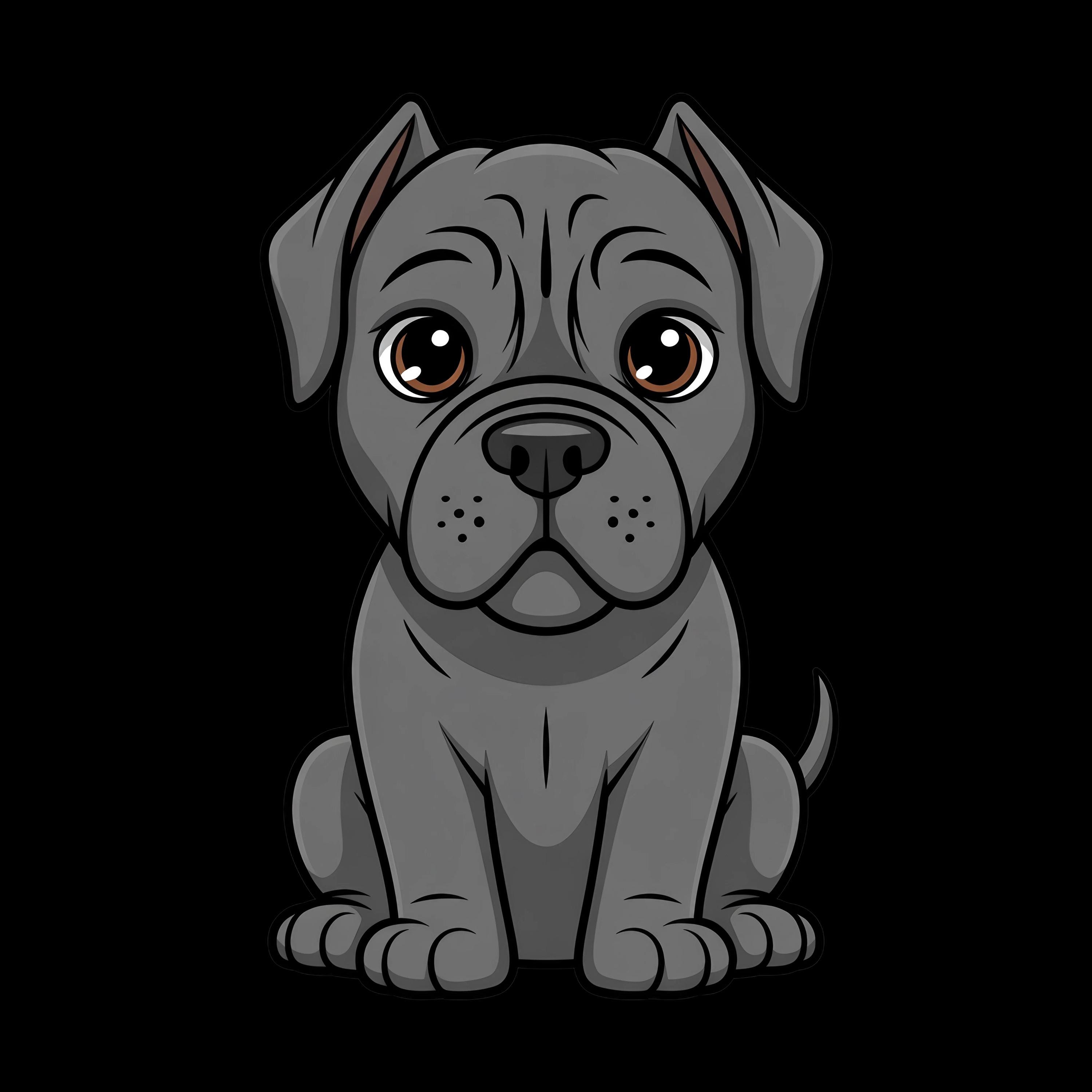 Clipart di Cane Corso, Clipart di Cuccioli Carini, Clipart di Cuccioli di Animali, Clipart di Cani, Clipart di Asilo Nido per Cuccioli, PNG di Cani Ca