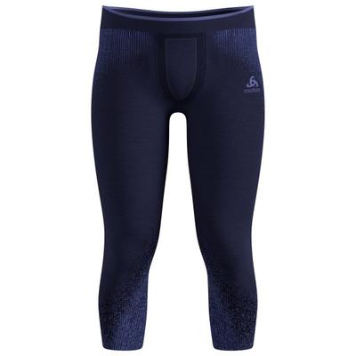 Odlo - Base Layer Bottom 3/4 Performance Warm Blackcomb - Kunstfaserunterwäsche Gr M blau Image