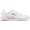 Sneaker LOTTO, Gr. 45, schwarz-weiß (weiß, schwarz), Synthetik, clean, sportlich, Schuhe, - ideal zu allen sportiven Styles