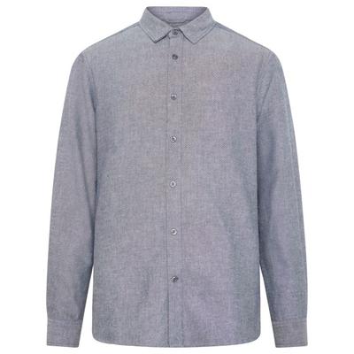 KnowledgeCotton Apparel - Regular Fit Heavy Twill Flannel - Hemd Gr 3XL grau Image