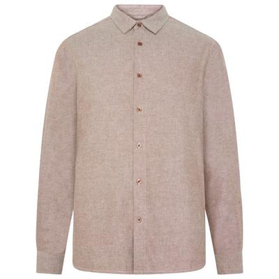 KnowledgeCotton Apparel - Regular Fit Heavy Twill Flannel - Hemd Gr XXL braun Image
