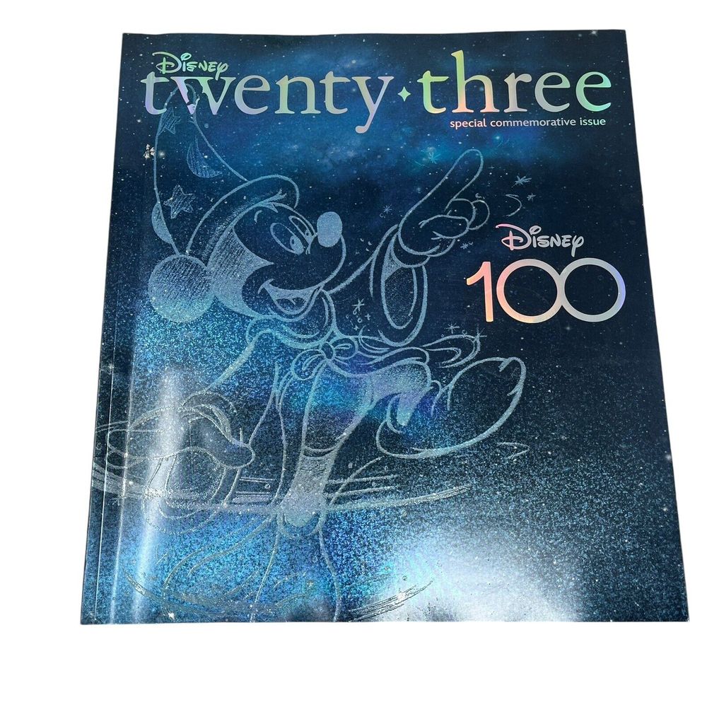 Disney Accents | Disney Twenty Three D23 Magazine Disney 100 Fall 2023 Commemorative Issue | Color: Red | Size: Os