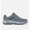 Wanderschuh COLUMBIA "REDMOND™ IV LOW WATERPROOF", Gr. 40, graphite, tea light, Mesh, Synthetik, sportlich, Schuhe, wasserdicht