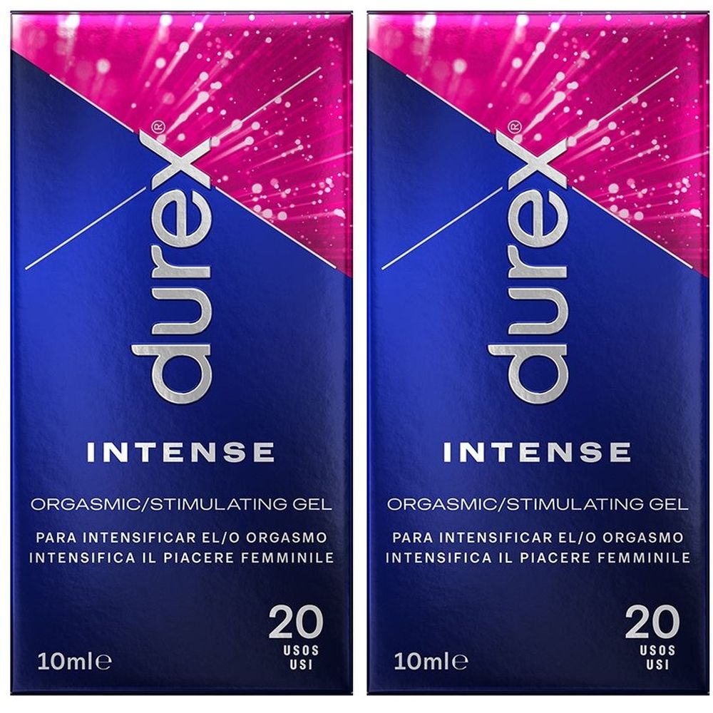 Durex Intense, Lubrificante Sessuale Intimo, Stimolante per Lei, 10ml
