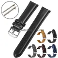 Pour Seiko pour Omega Bracelet de montre en cuir Bracelet de montre en cuir Bracelet d'affaires rétro Bracelet universel hommes femmes Bracelet ceinture