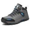 Wanderschuhe Mid-Top Herren Stiefel Outdoor Atmungsaktive Anti-Rutsch Herren Schuhe Langlebige Schnürschuhe Herren Casual Sportschuhe