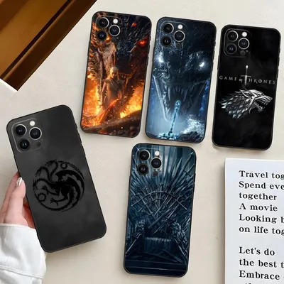 Dragon Mother Thrones Phone Case For Iphone 16 15 Pro Max 14 16 Mini 13 12 11 X Xr Xs 6 15 7 8 Plus Back Cover