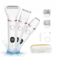 MAXGROOM 3 in 1 Kit tagliacapelli per il corpo per donna Bikini Rasoio per capelli Trimmer viso Elettrico IPX6 Rasoio per peli pubici impermeabile
