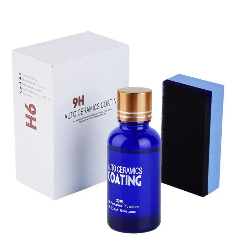 30 ml 9H Anti-Scratch Auto Keramik Glas Beschichtung Flüssigkeit Hydrophobe Farbe Pflege Polnischen Super Detaillierung Beschichtung für Auto Styling Image