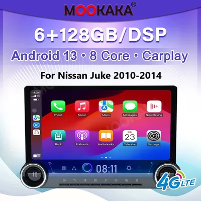Drahtlose Carplay Für Nissan Juke 2010-2014 Auto Intelligente Systeme Radio Carplay Android Auto Multimedia Player GPS Navigation