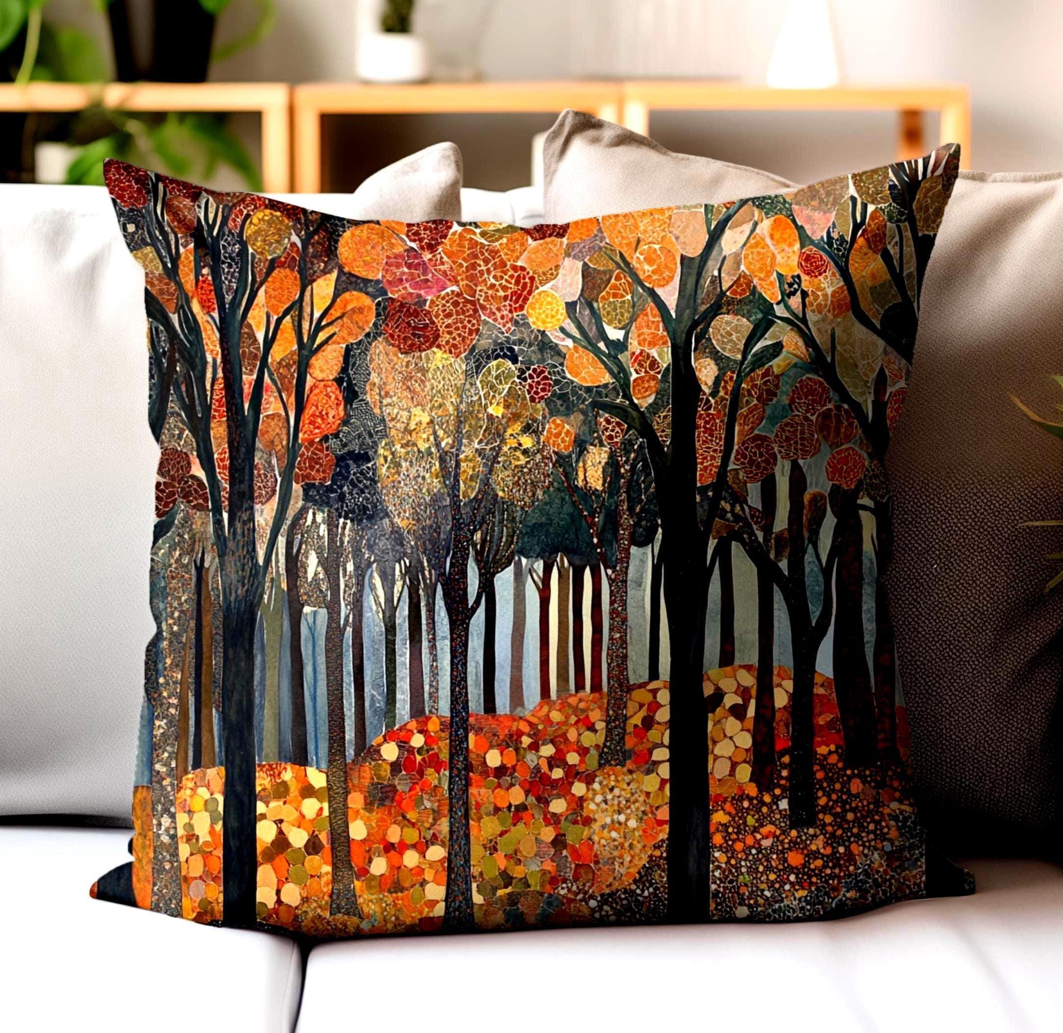 "Cuscino o federa \"Forest\" di William Morris, cuscino decorativo per divano di William Morris, cuscino ispirato alla natura, cuscino decorativo, regalo"
