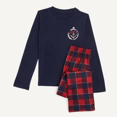 Kid's Family Plaid Pajama Set