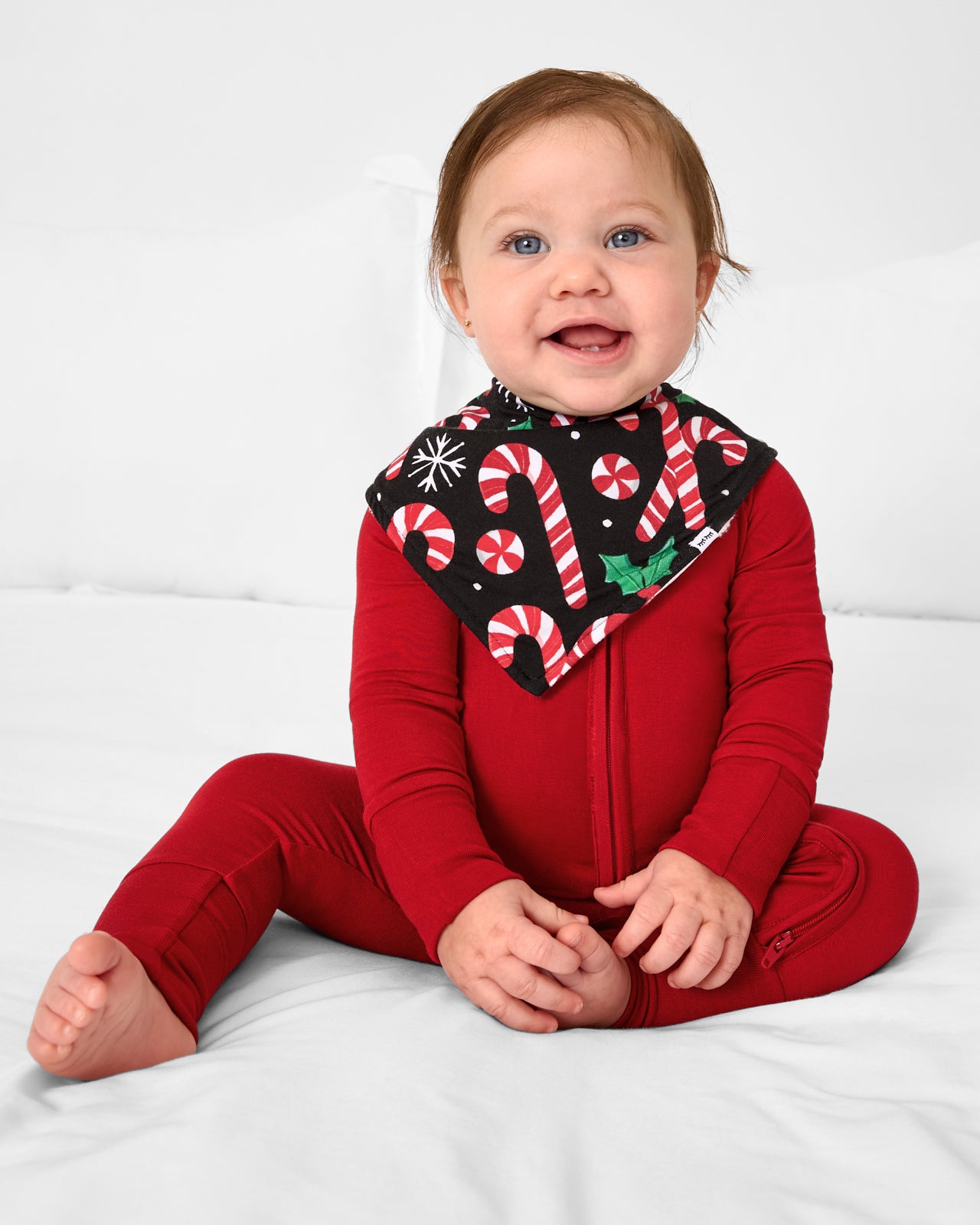 Merry Mints Bamboo Bandana Bib - OSFA