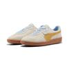 Sneaker PUMA "PALERMO", Gr. 44, warm weiß, archive gold, Leder, mehrfarbig, sportlich, Schuhe