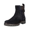 Stiefelette ARA "Ara Stiefelette Veloursleder", Damen, Gr. 40, blau, Veloursleder, casual, Schuhe
