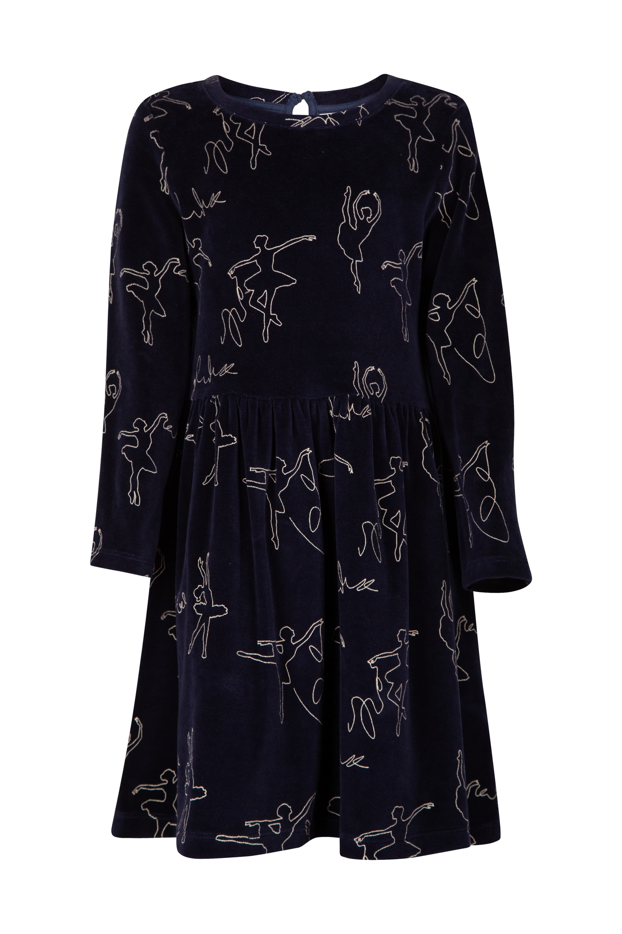 Sommerkleid HAPPY GIRLS "dress", Mädchen, Gr. 122, EURO-Größen, navy, Stoff, 100% Baumwolle, normal, Kleider Image