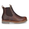 Chelseaboots PANAMA JACK "Burton Igloo C1", Herren, Gr. 40, braun (braun used), Nappaleder, klassisch, Schuhe, mit kuscheligem Lammfellfutter