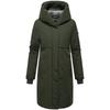 Wintermantel NAVAHOO "Domingaa 14", Damen, Gr. S (36), grün (olivgrün), Obermaterial: 100% Polyester, Futter 1: 95% Polyester, 5% Elasthan, Futter 2: 100% Polyester, Wattierung: 100% Polyester, Ärmelfutter: 100% Polyester, feminin, figurumspielend...