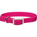 Personalized Pink Flamingo Double-Ply Dog Collar, Medium/Large