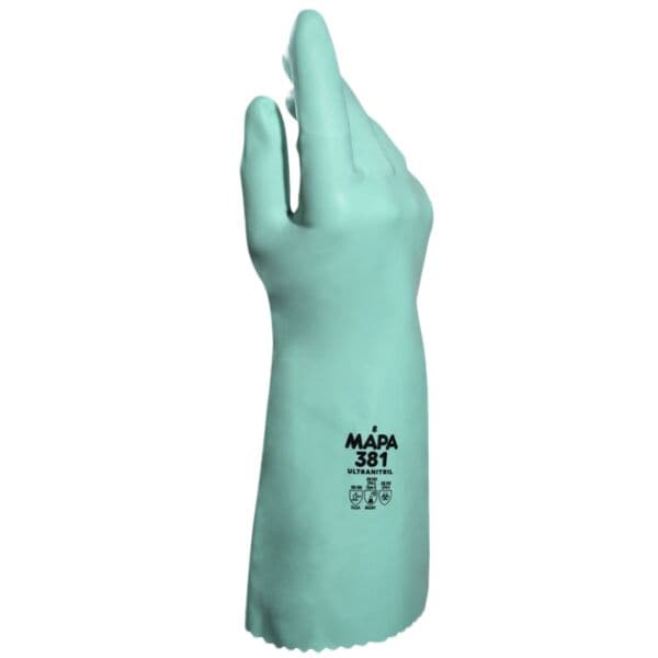 OTTO Office 1 Paar Chemie-Handschuhe »Ultranitril 381« Größe M grün Image