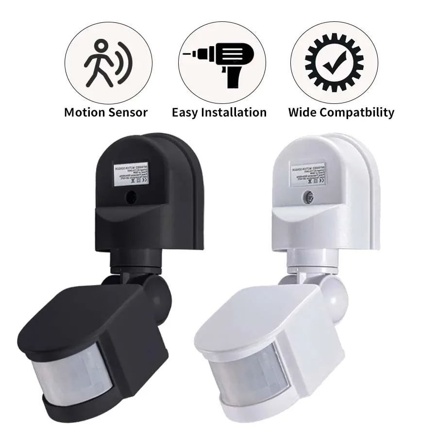 DC12V/AC110-240V Menschlichen Infrarot Sinn PIR Motion Sensor LED Licht Schalter Motion Detektor Korridor Garage Treppe Licht Schalter Image