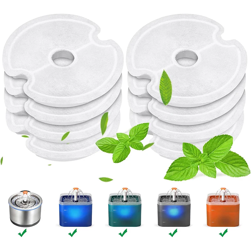 Ersatzfilter für Katzenwasserbrunnenfilter Ersatzfilter Multifiltrationssystem Aktivkohlefilter Image